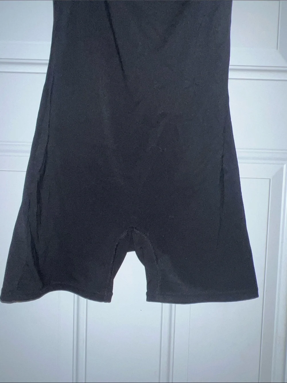 Quince Black Square-Neck Romper